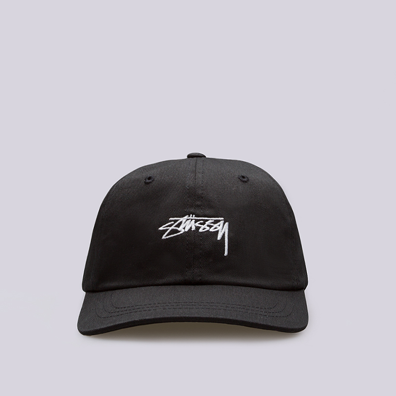 Кепка Stussy Smooth Stock Low Cap (131718-black)  - цена, описание, фото 1